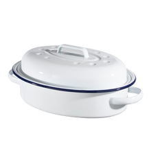 Load image into Gallery viewer, Hairy Bikers Enamelled 4L Casserole Dish