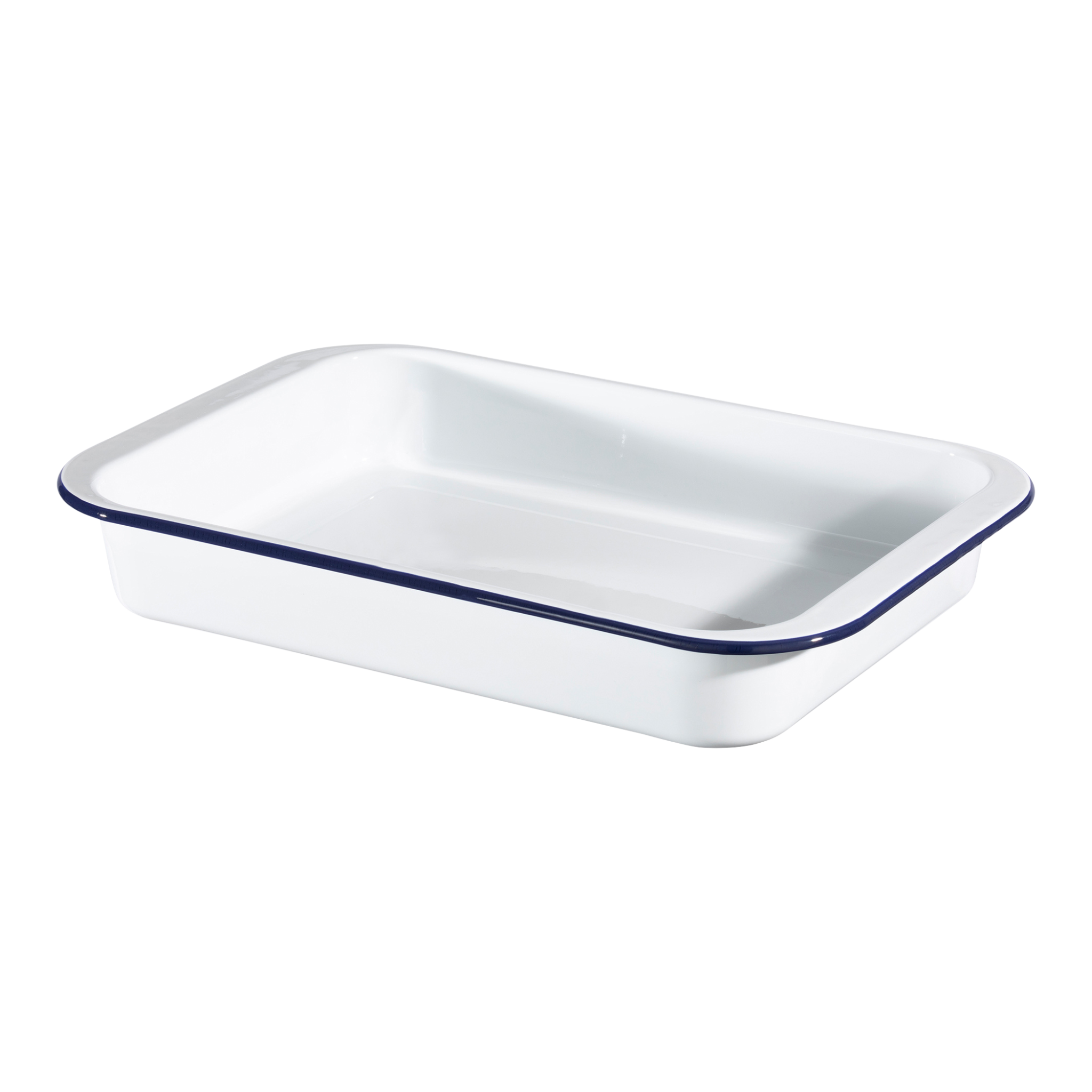 Hairy Bikers Enamelled 36 cm Large Roasting Tin