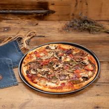 Load image into Gallery viewer, Hairy Bikers Pizza Tray - Black