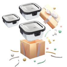 Load image into Gallery viewer, Gefu Square Food Storage Box Deal