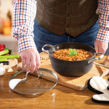 Load image into Gallery viewer, Hairy Bikers Lightweight Cast Iron 24 cm Casserole Dish