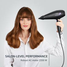 Load image into Gallery viewer, Rowenta Pro Power Hair Dryer 2200 W Ionic Black
