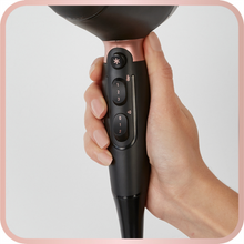 Load image into Gallery viewer, Rowenta Pro Power Hair Dryer 2200 W Ionic Black and Blush