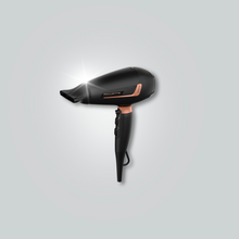 Load image into Gallery viewer, Rowenta Pro Power Hair Dryer 2200 W Ionic Black and Blush