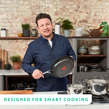 Load image into Gallery viewer, Tefal Jamie Oliver Cook's Direct Stainless Steel 2-Piece Frypan Set