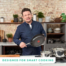 Load image into Gallery viewer, Tefal Jamie Oliver Cook's Direct Stainless Steel 3-Piece Frypan Set