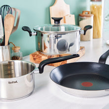 Load image into Gallery viewer, Tefal Primary Stainless Steel Stew Pot with Lid 24 cm