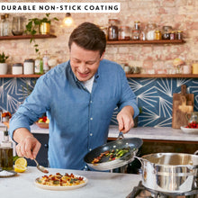 Load image into Gallery viewer, Jamie Oliver by Tefal Cook Smart Stainless Steel Frypan 28 cm