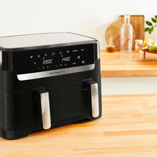 Load image into Gallery viewer, Tefal Dual Easy Fry Air Fryer 8.3 L