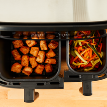 Load image into Gallery viewer, Tefal Dual Easy Fry Air Fryer 8.3 L