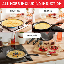 Load image into Gallery viewer, Tefal Total Performance Induction Pancake Pan 25 cm