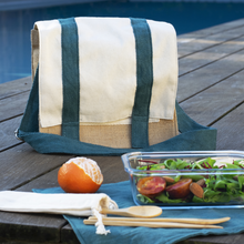 Load image into Gallery viewer, Pebbly Shoulder Bag with Placemat