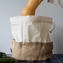 Load image into Gallery viewer, Pebbly Storage Basket with Removable Bag - Large