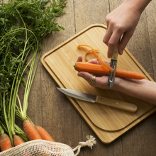 Load image into Gallery viewer, Pebbly Boards, Knives & Holder - 5 Piece Set