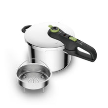 Load image into Gallery viewer, Tefal Secure Trendy Pressure Cooker 6L Stainless Steel