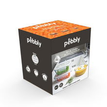 Load image into Gallery viewer, Pebbly 3 Piece Box Set: Square 800 ml, Round 620 ml, Rectangular 650 ml in a Gift Box