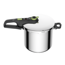 Load image into Gallery viewer, Tefal Secure Trendy Pressure Cooker 8L Stainless Steel