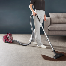 Load image into Gallery viewer, Rowenta Swift Power Cyclonic Bagless Vacuum Cleaner Dark Red