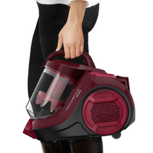Load image into Gallery viewer, Rowenta Swift Power Cyclonic Bagless Vacuum Cleaner Dark Red