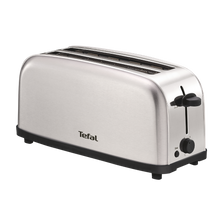 Load image into Gallery viewer, Tefal Equinox 4 Slice Toaster Stainless Steel