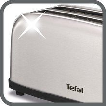 Load image into Gallery viewer, Tefal Equinox 4 Slice Toaster Stainless Steel
