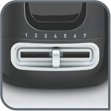 Load image into Gallery viewer, Tefal Express 2 Slice Toaster Black Stainless Steel