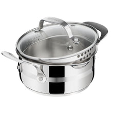 Load image into Gallery viewer, Jamie Oliver by Tefal Cook Smart Uncoated Stainless Steel 6-Piece Cookware Set - Room+