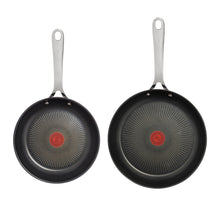 Load image into Gallery viewer, Jamie Oliver by Tefal Cook's Direct Stainless Steel 2-Piece Frypan Set - Room+