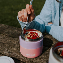 Load image into Gallery viewer, Kambukka Bora SS Double Wall Insulated Lunch Box Baby Pink - 600 ml - Room+