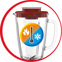 Load image into Gallery viewer, Moulinex Blendforce 2 Glass Jug Red 800 W - Room+