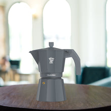 Load image into Gallery viewer, Pezzetti Ital Express Stove Top Coffee Maker - Grey - Room+