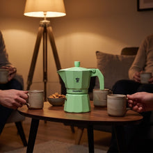 Load image into Gallery viewer, Pezzetti Ital Express Stove Top Coffee Maker - Pastel Green - Room+