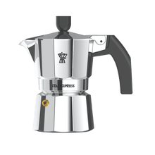 Load image into Gallery viewer, Pezzetti Ital Express Stove Top Coffee Maker - Silver - Room+