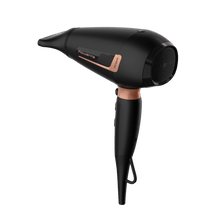 Load image into Gallery viewer, Rowenta Pro Power Hair Dryer 2200 W Ionic Black and Blush - Room+