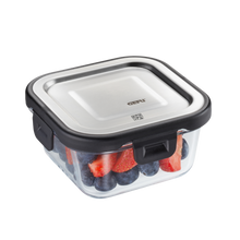 Load image into Gallery viewer, GEFU Square Food Storage Container Milo - 300 ml