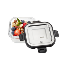 Load image into Gallery viewer, GEFU Square Food Storage Container Milo - 300 ml