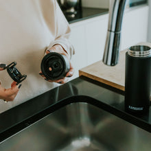 Load image into Gallery viewer, Kambukka Olympus SS Double Wall Insulated Tumbler Matte Black - 500 ml
