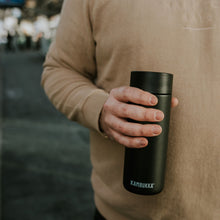 Load image into Gallery viewer, Kambukka Olympus SS Double Wall Insulated Tumbler Matte Black - 500 ml
