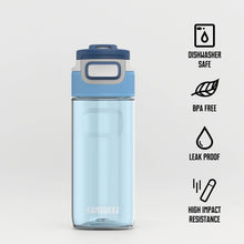 Load image into Gallery viewer, Kambukka Elton Water Bottle with 3 in 1 Snapclean® Lid Blue - 500 ml
