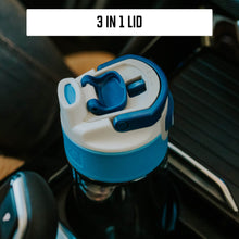 Load image into Gallery viewer, Kambukka Elton Water Bottle with 3 in 1 Snapclean® Lid Blue - 500 ml
