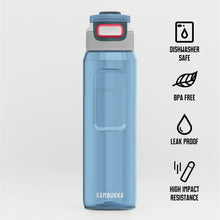 Load image into Gallery viewer, Kambukka Elton Water Bottle with 3 in 1 Snapclean® Lid Blue - 1000 ml
