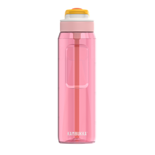 Load image into Gallery viewer, Kambukka Lagoon Water Bottle with Straw Lid Sunny Melon - 1000 ml
