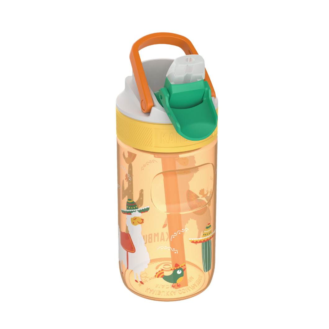 Kambukka Lagoon Mexican Parade Water Bottle with Straw Lid - 400 ml