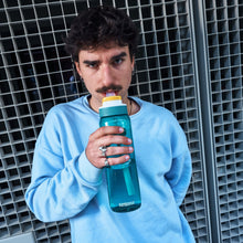 Load image into Gallery viewer, Kambukka Lagoon Water Bottle with Straw Lid Zesty Green - 1000 ml
