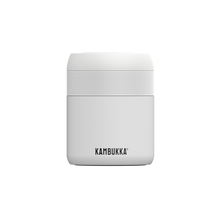 Load image into Gallery viewer, Kambukka Bora SS Double Wall Insulated Lunch Box Chalk White - 600 ml
