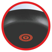 Load image into Gallery viewer, Tefal Black Aluminium Non-Stick 8 Piece Cookware Set
