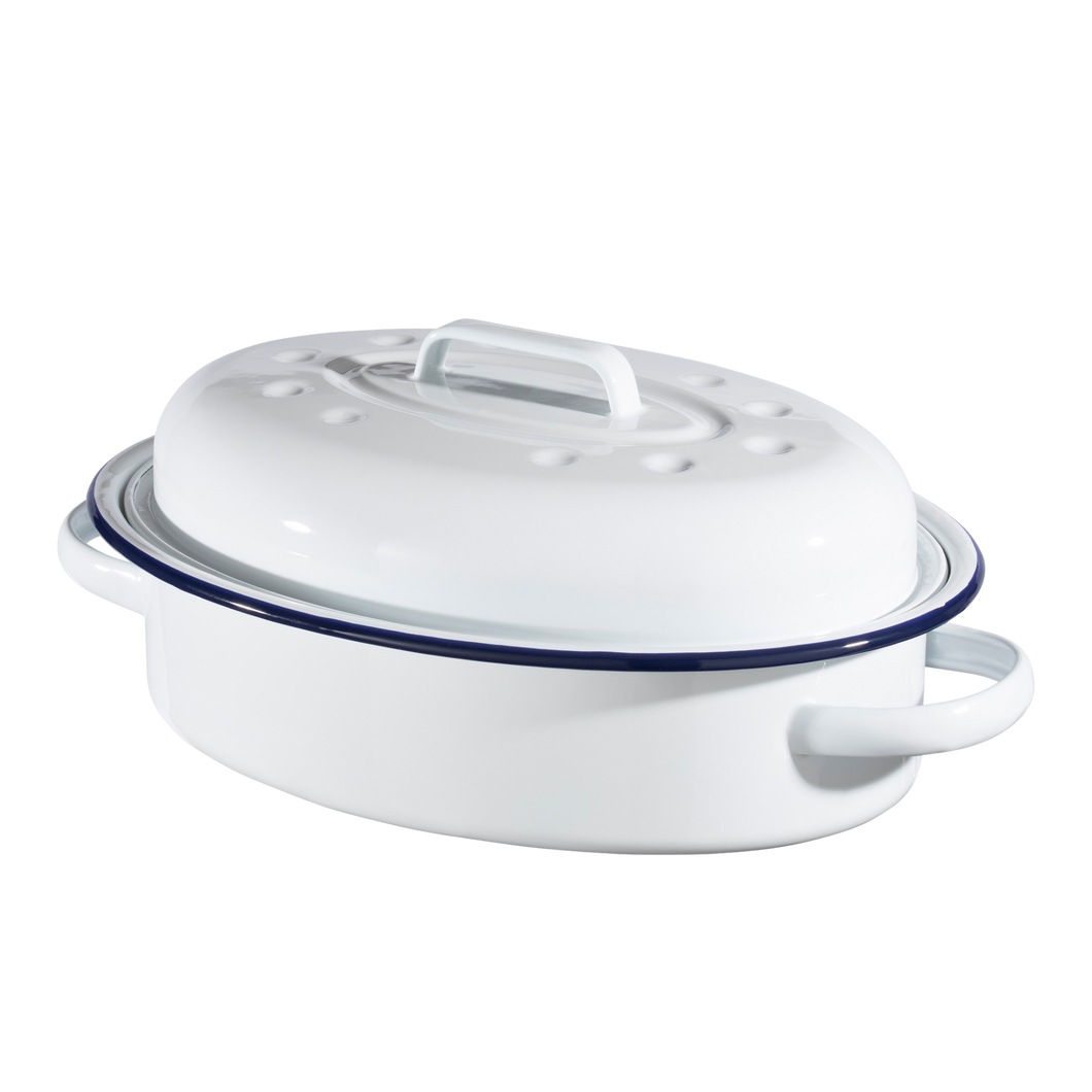 Hairy Bikers Enamelled 4L Casserole Dish – Room+