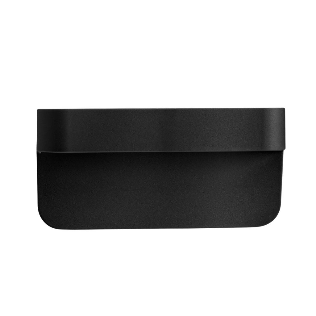 Blim+ Battigia Sponge Holder in black, front view