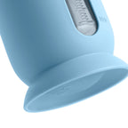 Blim+ QB Carafe Medium in blue, close-up of the base
