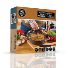 Load image into Gallery viewer, Hairy Bikers Lightweight Cast Iron Shallow 30 cm Casserole Dish
